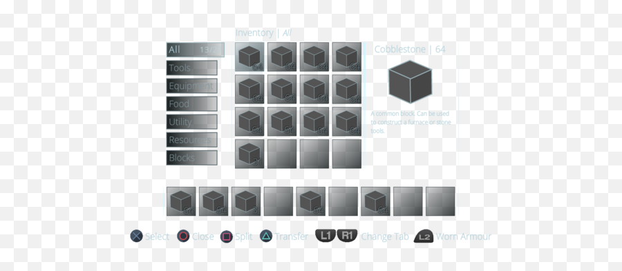 Minecraft U2014 Austin Kennedy - Horizontal Png,Inventory Png