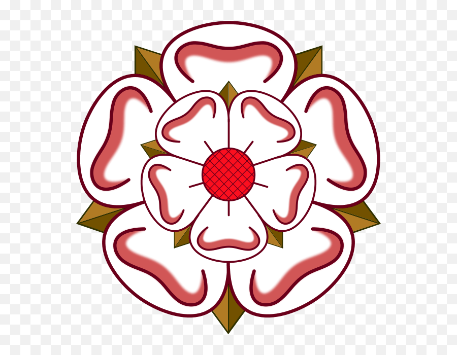 Yorkshire Rose - Vector Clip Art Clipart Best Clipart Best History Leeds United Badges Png,Rose Vector Png
