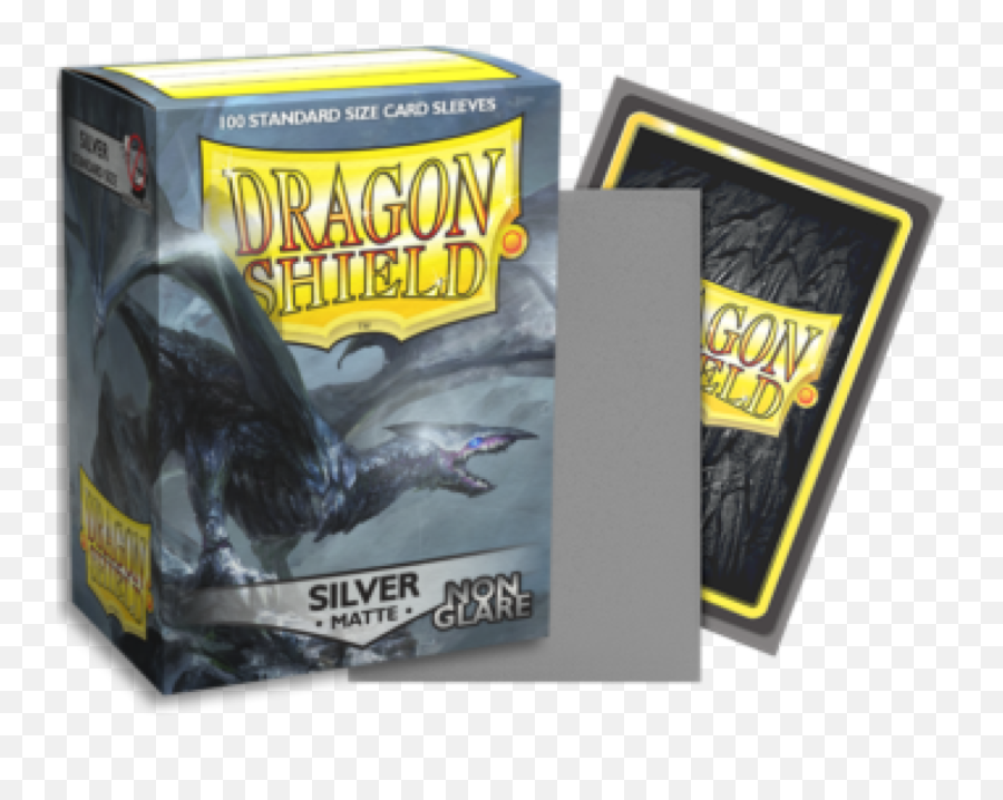 Ds 100 Pack Matte Non Glare Silver - Dragon Shield Sleeves Png,Glare Transparent