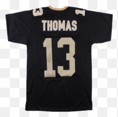 Michael Thomas Autographed New Orleans - Short Sleeve png