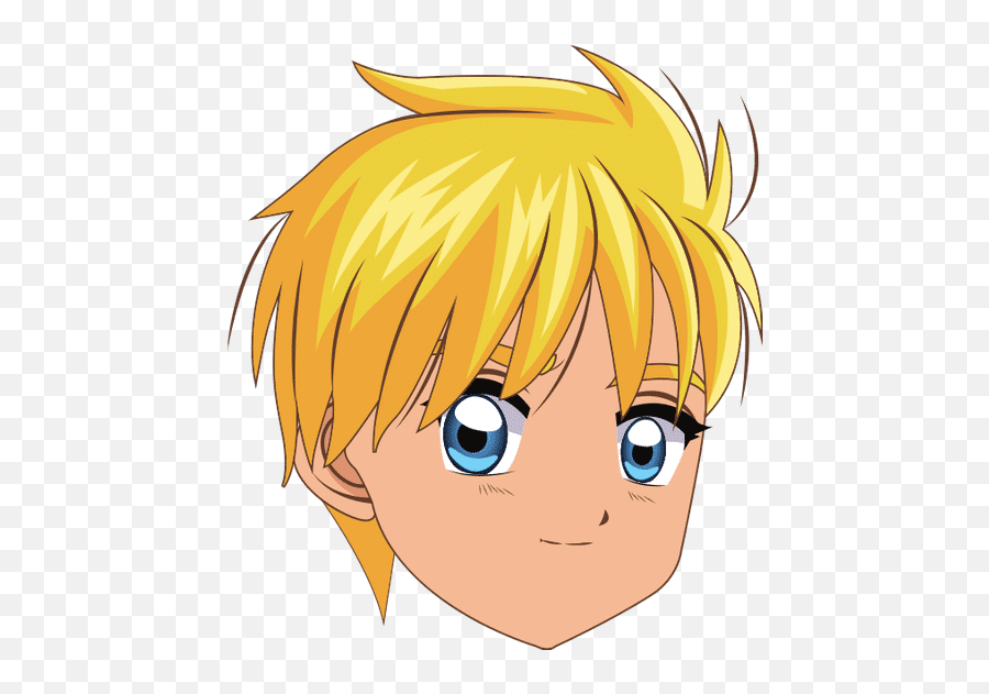 Anime Style Boy Icon - Happy Png,Anime Boy Icon
