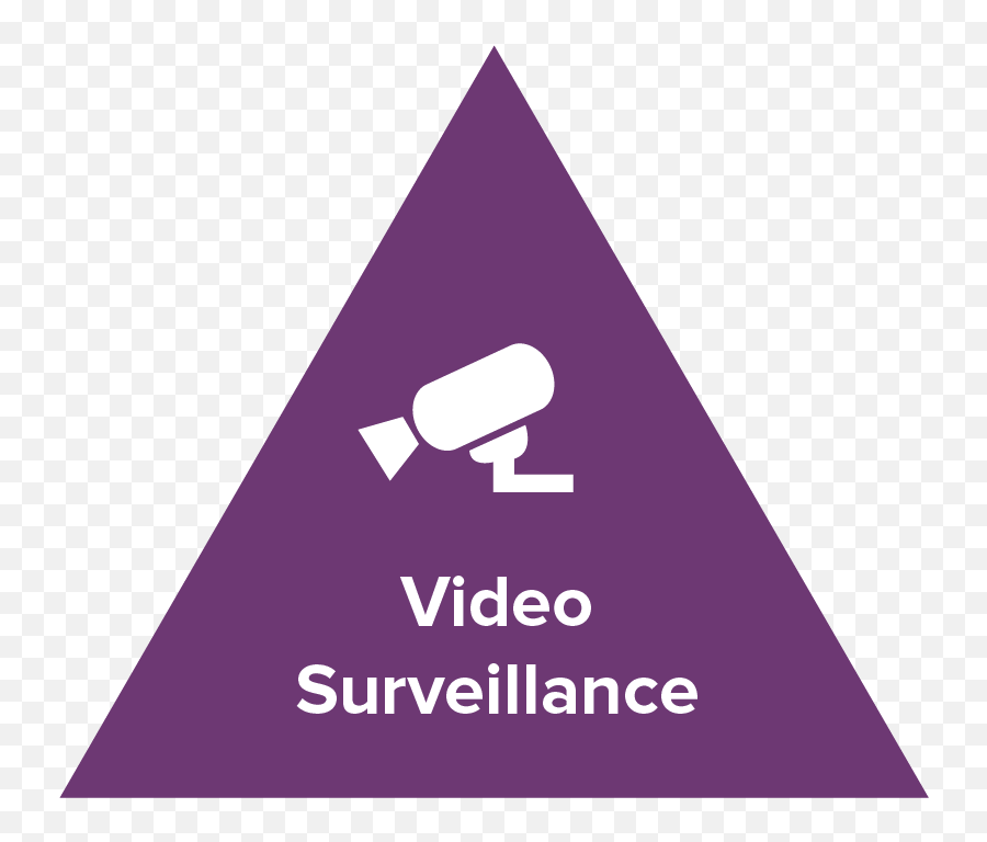 Video Surveillance Triad - Video Surveillance Icon Purple Png,Video Surveillance Camera Icon
