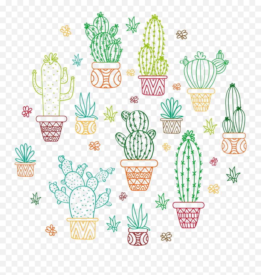 Cactus Png Remixit Sccacti Cacti - Doodle Cactus Png,Cacti Png