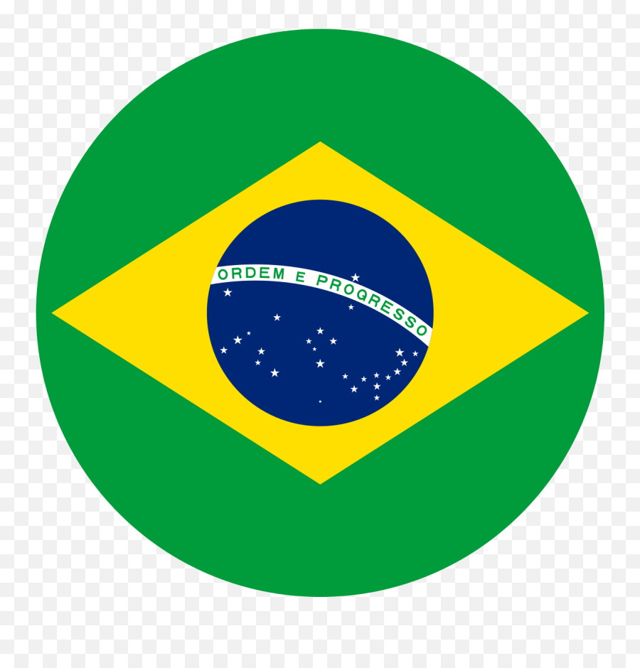 Brazilian Flag Icon Round - Brazil Flag Round Png,Green Flag Icon