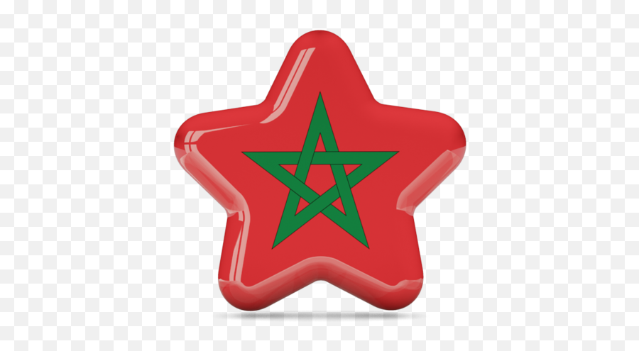 Star Icon Illustration Of Flag Morocco - Language Png,Star Of David Icon
