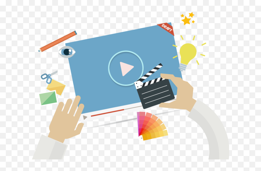Video Clipart Presentation - Video Animation Png,Presentation Png