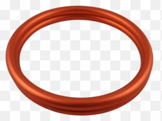 Sling Rings For Baby Slings Uk Shiny And Matte - Orange Large 3 Solid png