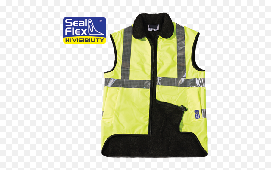 Seal Flex Hi Visibility Rain Vest Lime - Clothing Png,Icon Hi Viz Jacket