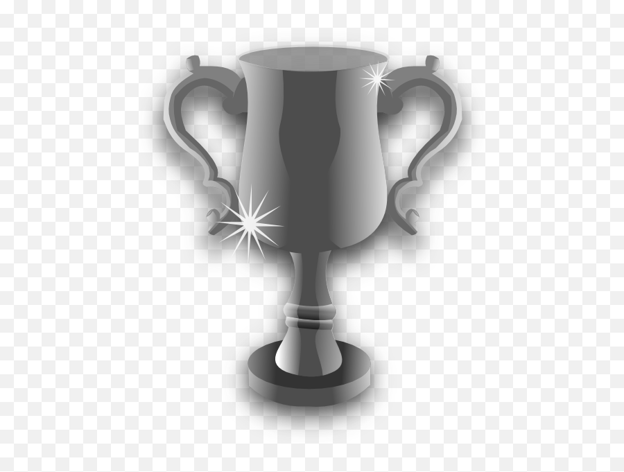 Trophy Clip Art - Cartoon Silver Trophy Cup Png,Trophies Icon - free  transparent png images 