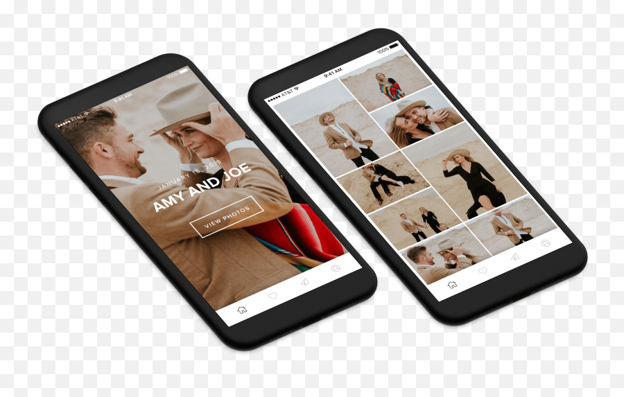 Pixieset - Personalized Mobile Gallery Apps For Clients Mobile Photo Gallery Png,Modern Phone Icon
