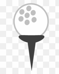 Cartoon Golf Ball - png