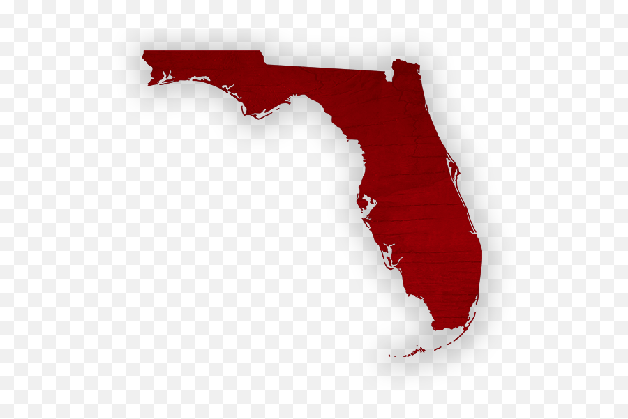 Locations - Map Of Florida Png,Florida Map Png