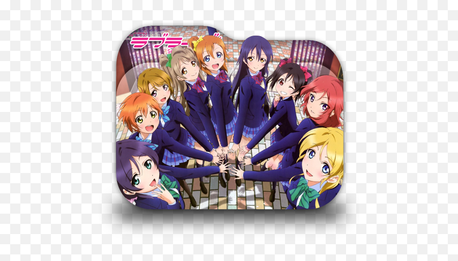 Anime Like Love Live School Idol Project - Love Live Folder Icon Png,Icon Folder Windows 7 Anime