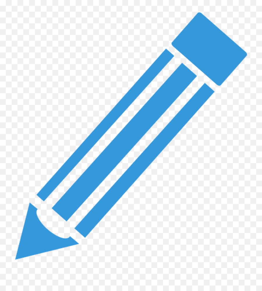 Icon Symbol Design - Pencil Silhouette Png,Edit Icon Transparent Background