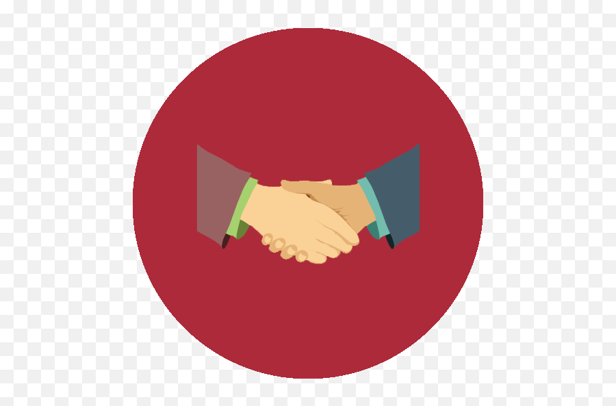 Strategic - Partners Greeting Png,Handshake Flat Icon