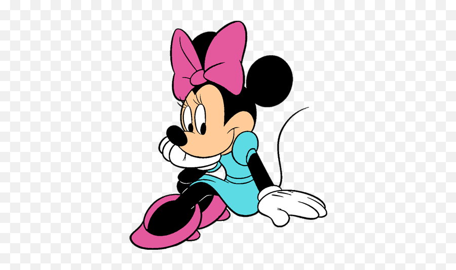 Minnie Mouse Clip Art 10 Disney Galore - Minnie Mouse Sitting Clipart Png,Minnie Mouse Transparent