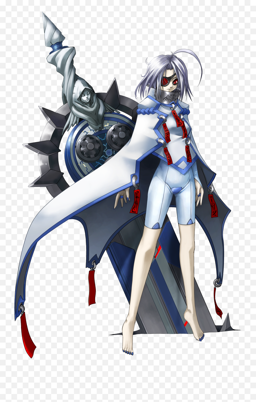 Which Character Artwork For Nu - 13 Do You Like The Most Blazblue Calamity Trigger Art Png,Hellsing Icon