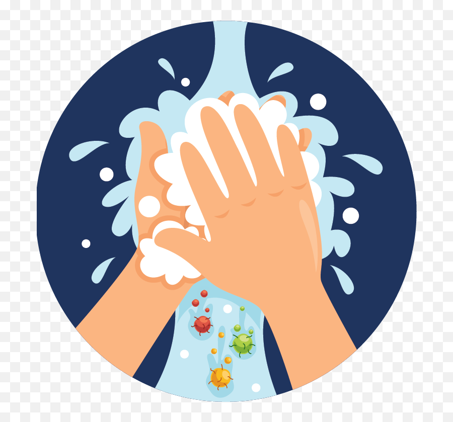 How Children Can Stay Safe Pt 2 Healthy Environment - Washing Hands Vector Png,Linkin Park Aim Icon