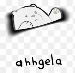 Tobi Smush Peeking Sticker U2013 Ahhgela - Language png
