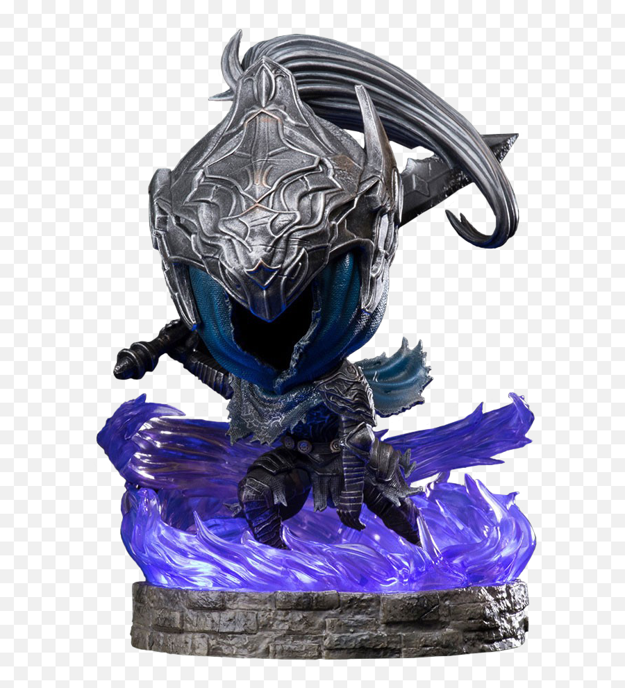 Dark Souls Remastered Artorias 8u201d Vinyl Statue By First 4 - Dark Souls Artorias Sif Chibi Png,Dark Souls Transparent