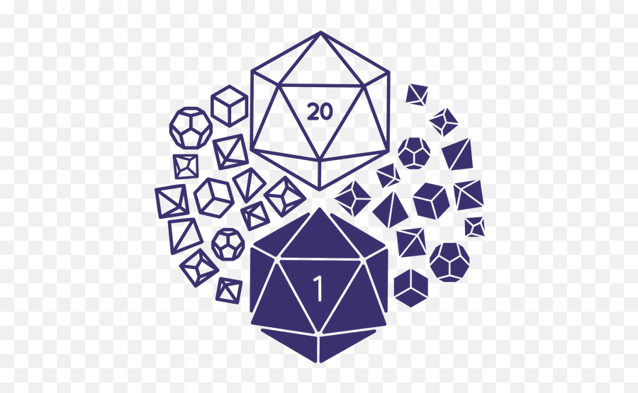 Role Playing Game Dice Transparent Png U0026 Svg Vector - Market House,Flat D20 Icon