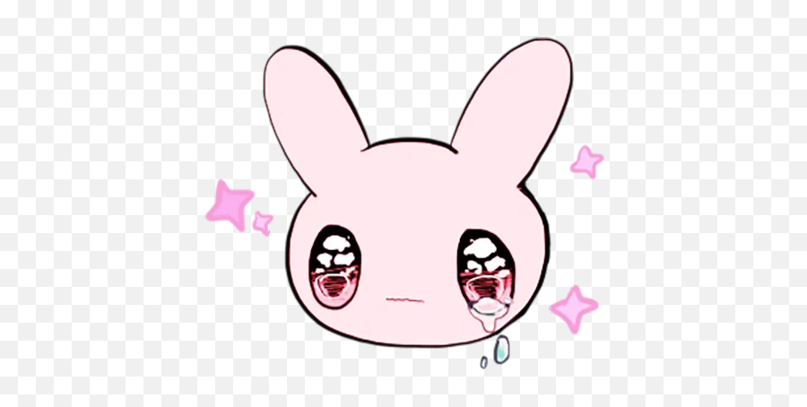 Telegram Sticker From Rabbits And Girls Pink Pack - Dot Png,Dva Rabbit Icon