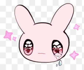 Telegram Sticker From Rabbits And Girls Pink Pack - Dot png