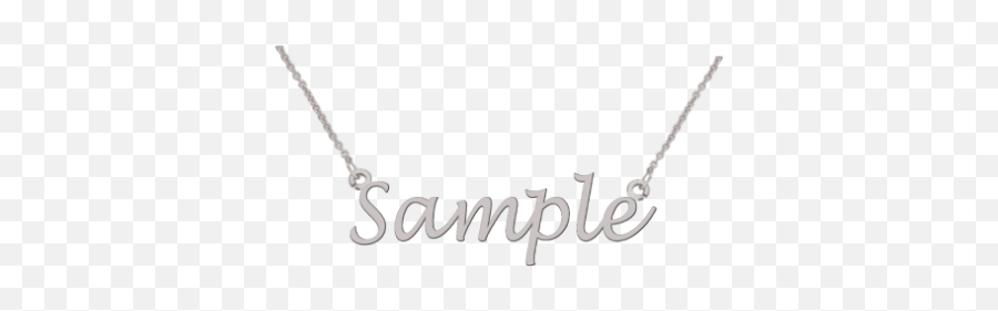 Name Necklace - Chain Png,Chain Necklace Png