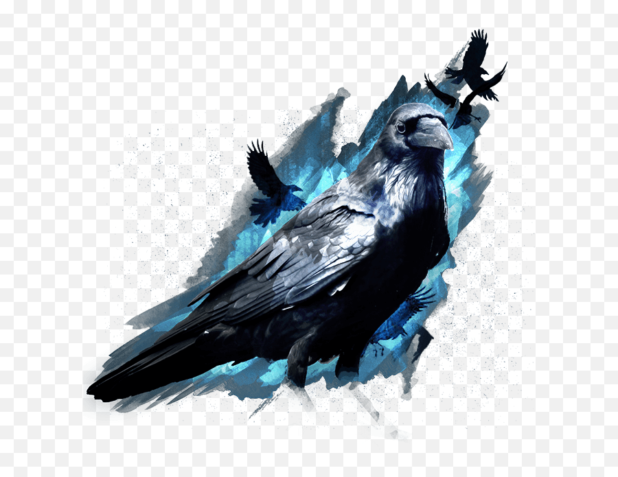 The Raven Cycle Revisited - Magical Raven Bird Png,Raven Png