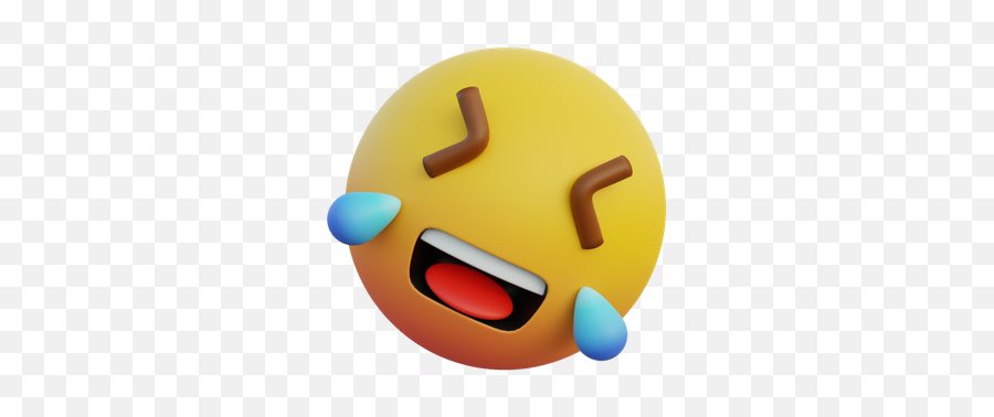 Laughing Emoji 3d Illustrations Designs Images Vectors Hd - Happy Png,Wink Icon On Keyboard