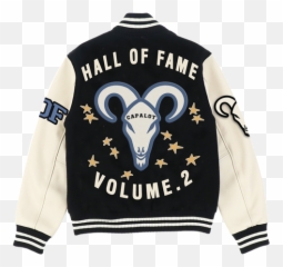 Capalot Apparel Official - Hysteric Glamour Varsity Jacket png