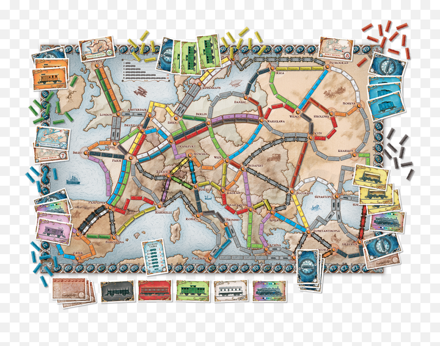 Ticket To Ride Europe Png Monopoly Train Icon