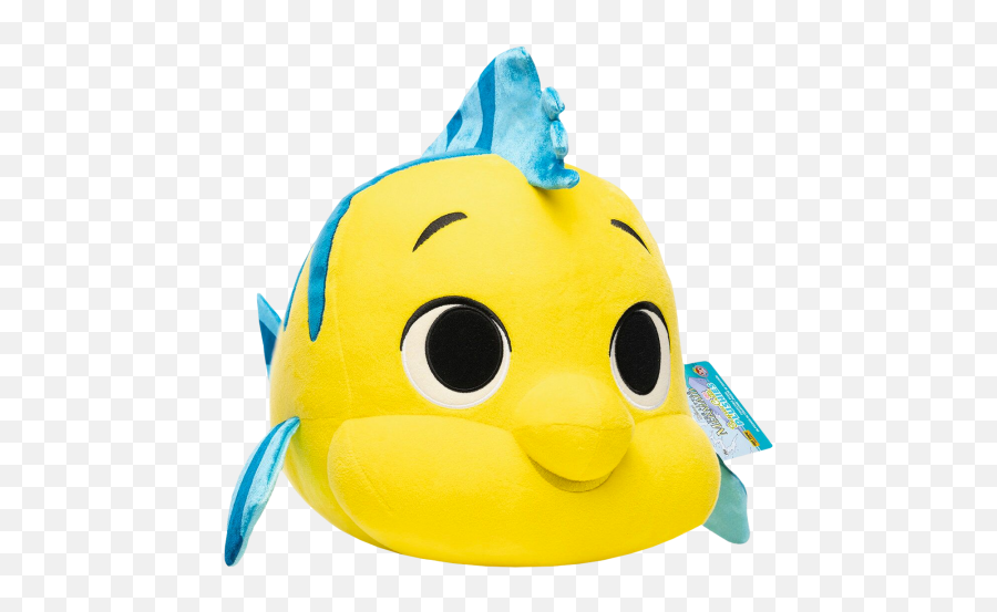 The Little Mermaid - Flounder Supercute 12 Inch Plush Png,Flounder Png