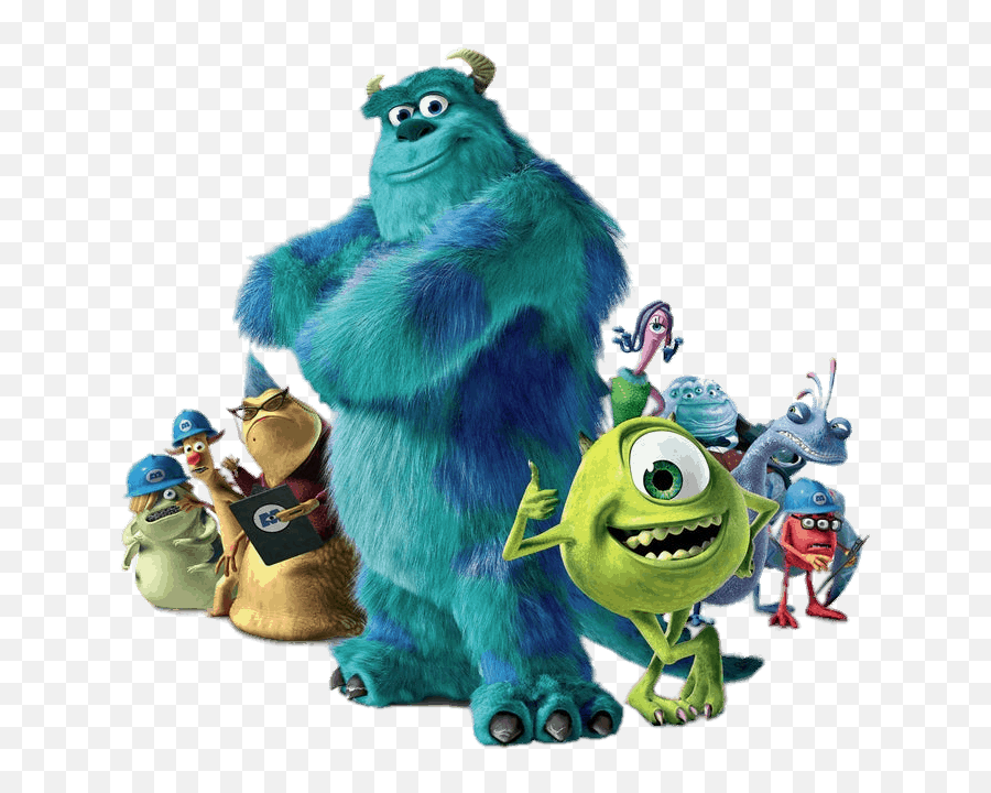 Monsters Inc Group Photo Png Image