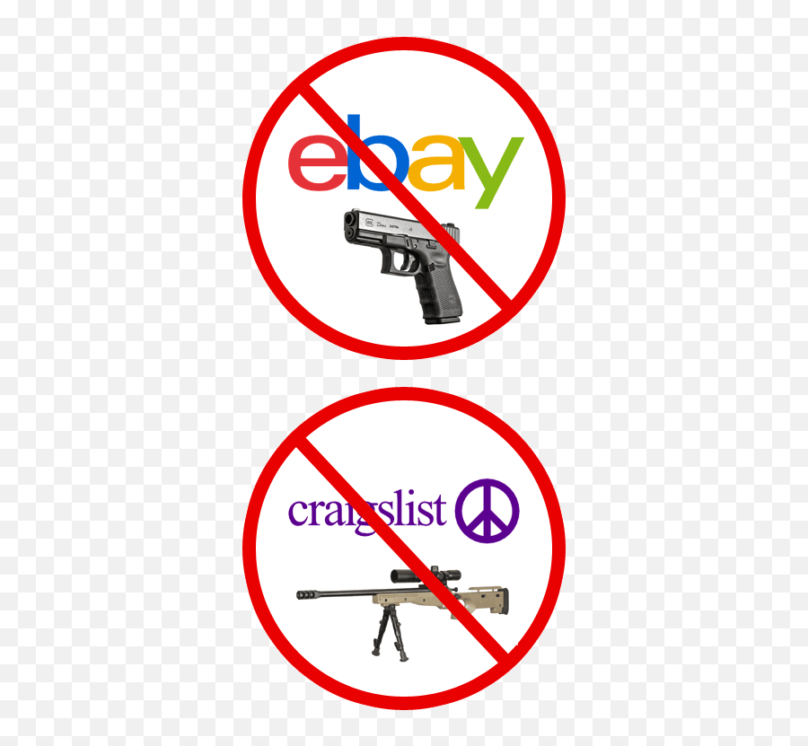 Selling A Gun Private Party Or - No Golf Carts Sign Png,Ebay Png