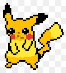 Pikachu Sprite Video Games Raichu Gif Png