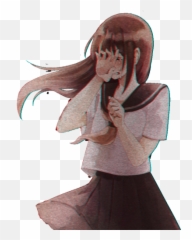 Sad Png Free Download - Sad Anime Girl Transparent Background,Sad Girl Png