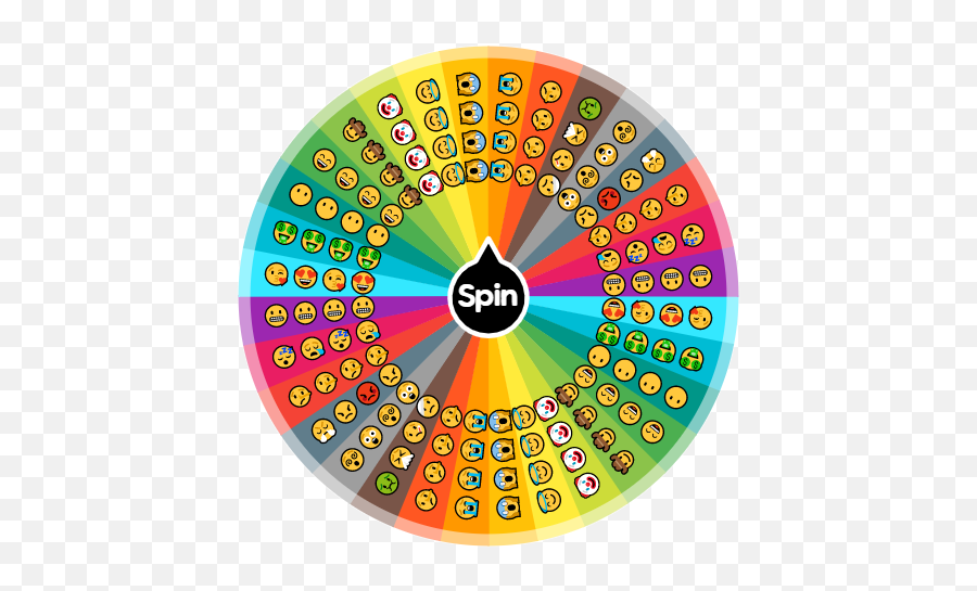 Act Like This Emoji Spin The Wheel And You Have To - Circle Png,Like Emoji Png