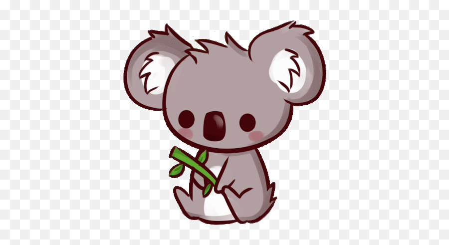 Cute Koala Gif - Kawaii Cute Koala Cartoon Png,Koala Transparent