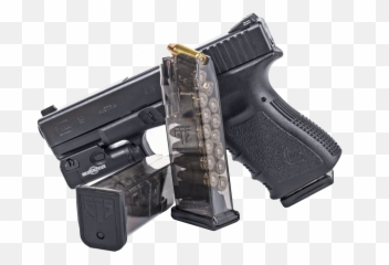 Banner Transparent Handgun Showdown - Glock 15 Round Magazine Png,Glock Png