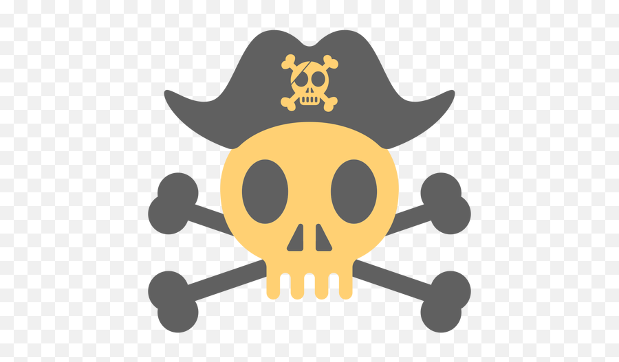 Pirate Skull Hat Over Skeleton - Saint Petka Png,Pirate Hat Png