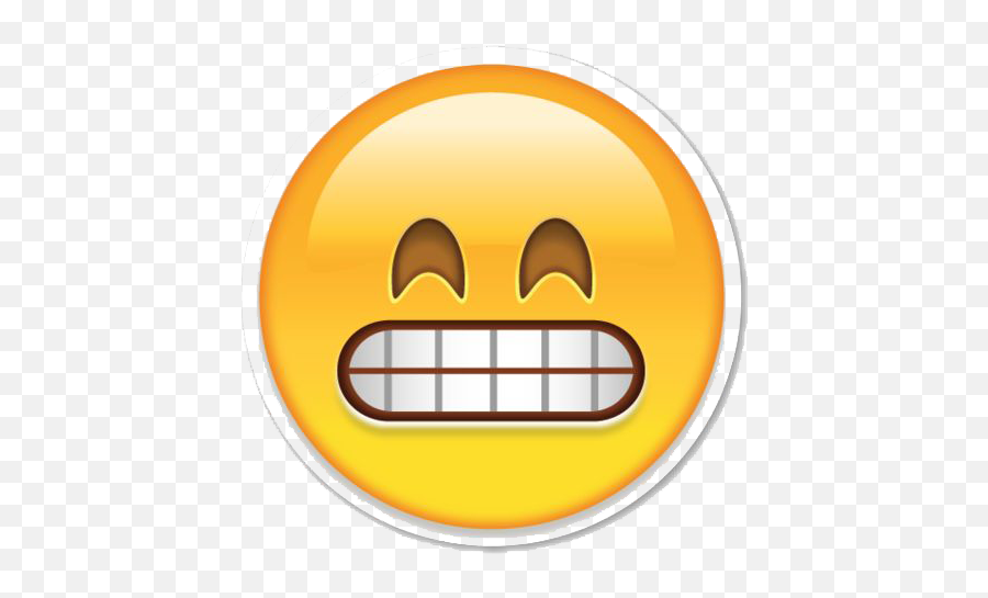 Emoji Faces Smile Png 7 Image - Awkward Smile Emoji Png,Emoji Faces Png