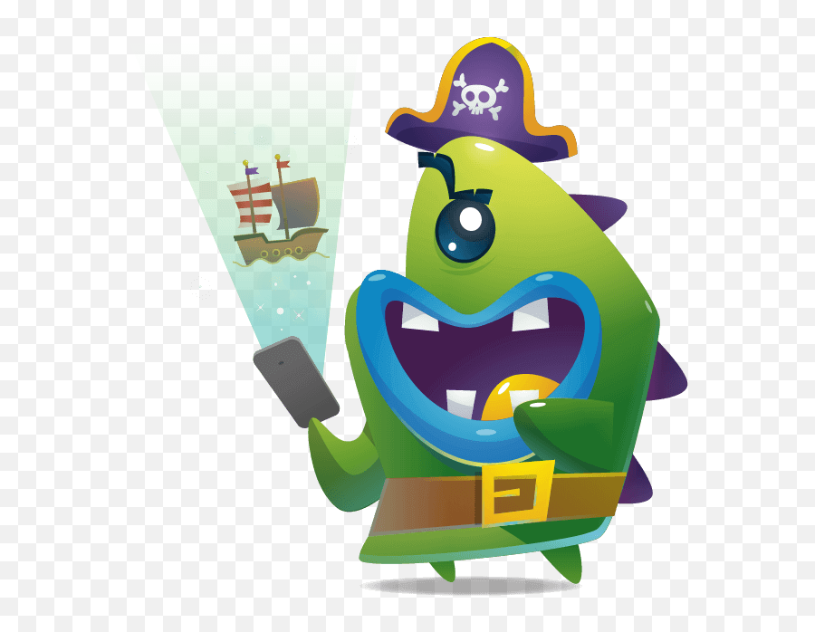 Yarr Sea Monster - Cartoon Png,Sea Monster Png