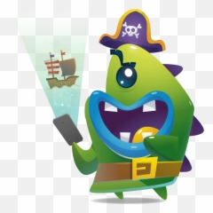 Yarr Sea Monster - Cartoon Png,Sea Monster Png