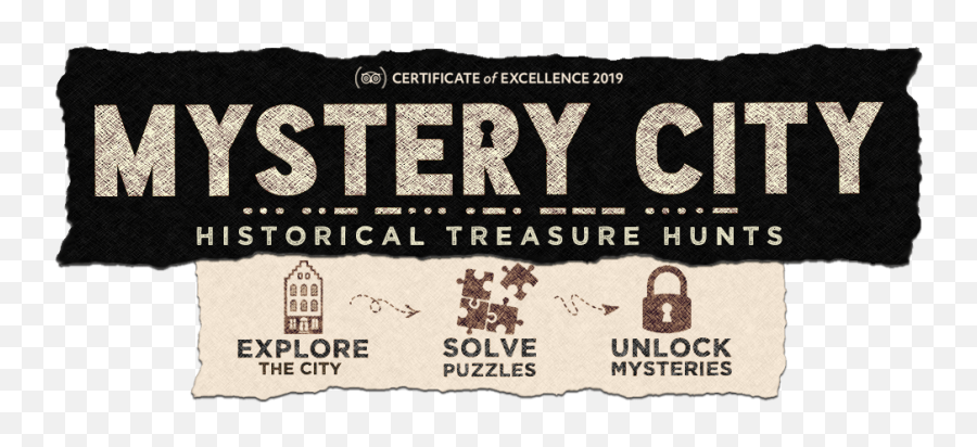Choose A Game U2014 Mystery City Historical Treasure Hunts - Label Png,Mystery Png