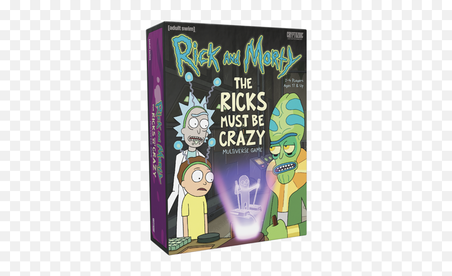 Rick And Morty - The Ricks Must Be Crazy Board U0026 Card Memorama Rick Y Morty Png,Rick Png