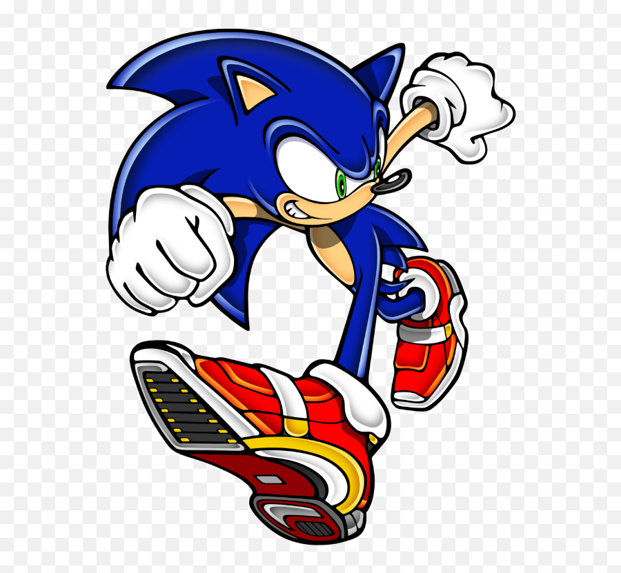 Pin By Ibabb - Sonic Adventure 2 Shoes Png,Sonic Running Png