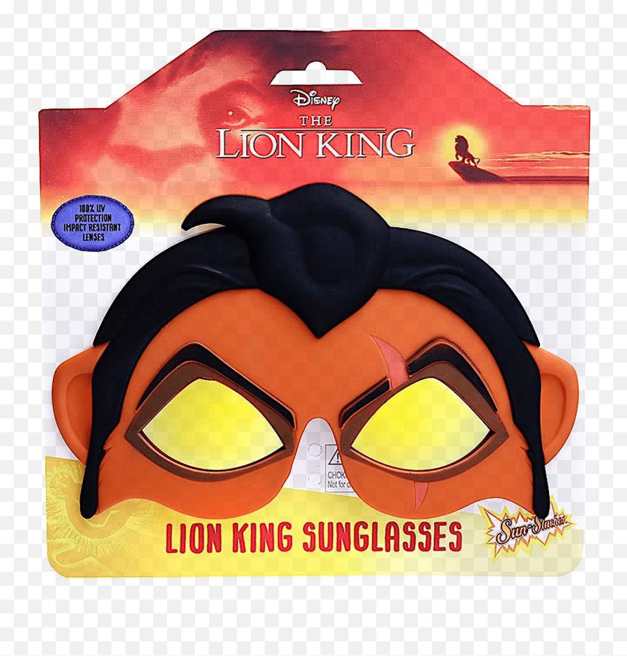 Sunstaches Sg3534 Lion King Scar Multi Color - Scar Lion King Mask Png,Mufasa Png