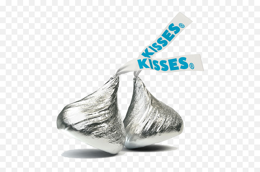 Download Hd Kiss Clipart Candy Kisses - 2 Hershey Kisses Hershey Kisses Clip Art Png,Kisses Png