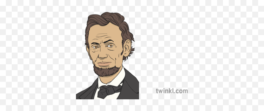 Abraham Lincoln Illustration - Twinkl Cartoon Png,Lincoln Png